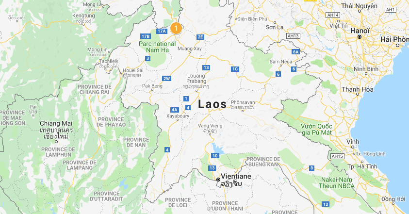 Les postes de frontière au Laos