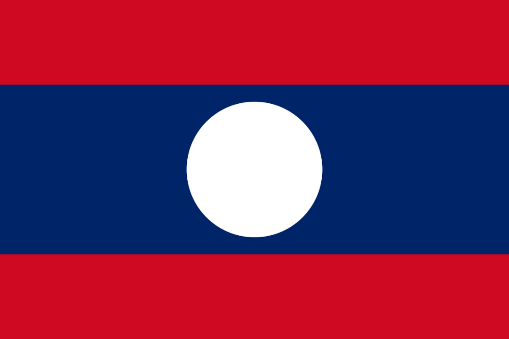 Histoire du drapeau laotien
